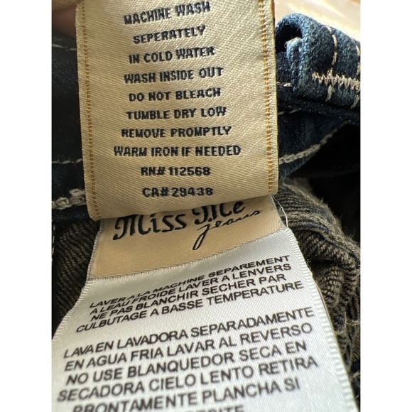 Miss Me Boot Cut Jeans - Size 28 - Picture 9 of 9